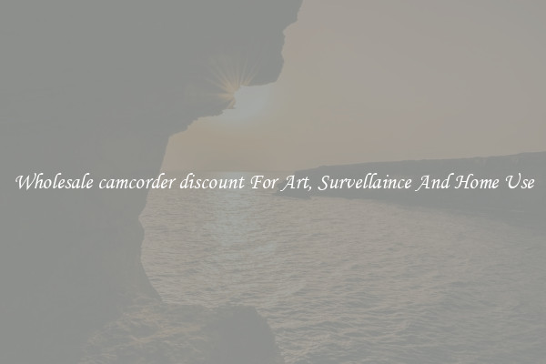 Wholesale camcorder discount For Art, Survellaince And Home Use