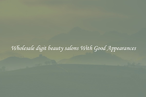 Wholesale digit beauty salons With Good Appearances