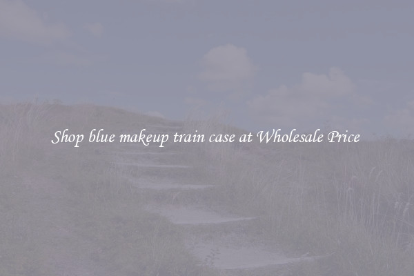 Shop blue makeup train case at Wholesale Price 