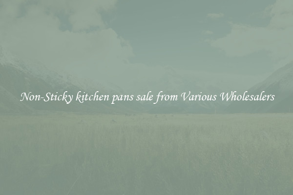Non-Sticky kitchen pans sale from Various Wholesalers